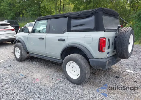 2021 Ford Bronco Big Bend z USA, uszkodzony, nr VIN 1FMDE5BH2MLA84356